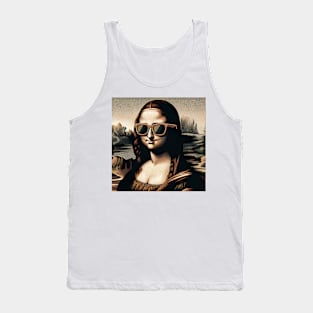 Mona Lisa Sunglasses Tank Top